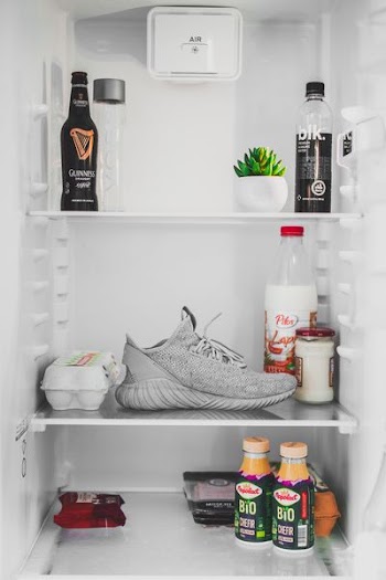 gray sneaker