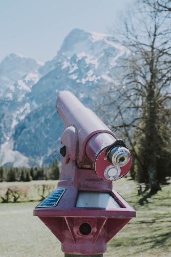 Gray Stainless Steel Telescope