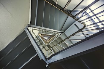Gray Steel Handrails