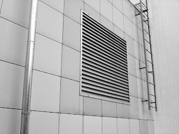 Gray Steel Ladder