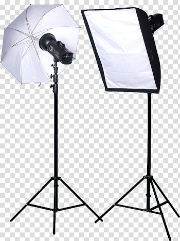 Gray studio umbrella and light reflector, graphic lighting Softbox graphic studio , light transparent background PNG clipart
