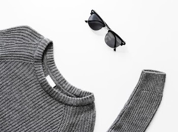 gray sweater