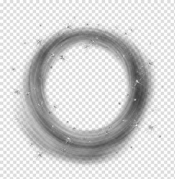 Gray swirl, Circle Ring Star, Ring transparent background PNG clipart