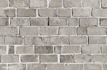 Gray textured brick wall background | Free stock vector - 514094