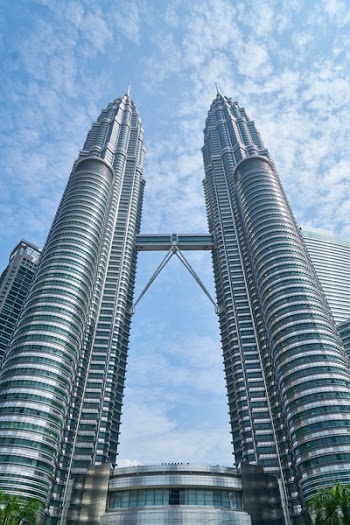 Gray Twin Tower Under Blue Sky