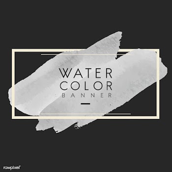 Gray watercolor banner design vector | Free stock vector - 512730