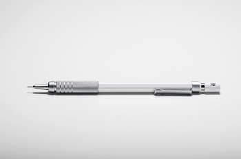 Gray White Click Pencil