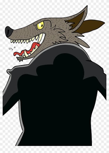 Gray Wolf Big Bad Wolf African Wild Dog Clip Art - Gray Wolf