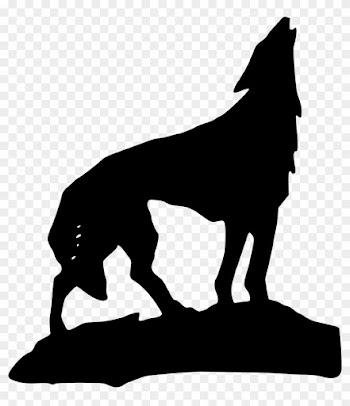 Gray Wolf Cliparts 12, - Wolf Clip Art