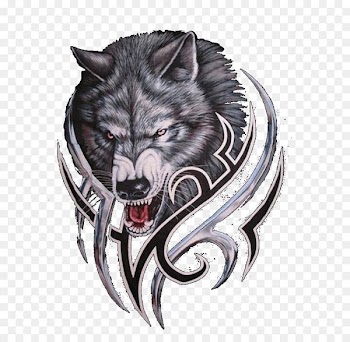 Gray wolf Logo Werewolf Bitcoin - Wolf logo 