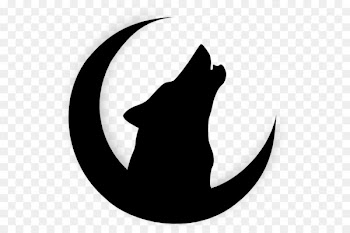 Gray wolf Wolf Walking Silhouette Drawing Clip art - Cartoon Wolf Howling 