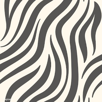 Gray zebra print pattern vector | Free stock vector - 516186