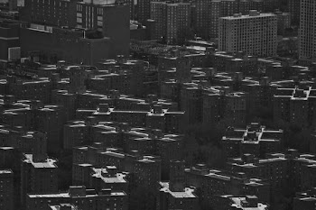 grayscale buildings