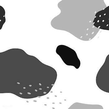 Grayscale Memphis pattern design vector | Free stock vector - 535637