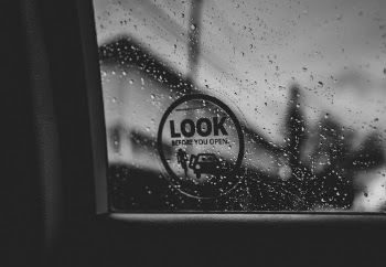 Grayscale Mirror Sticker