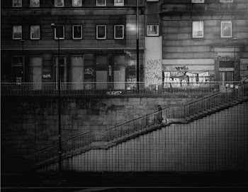 grayscale photo of a building