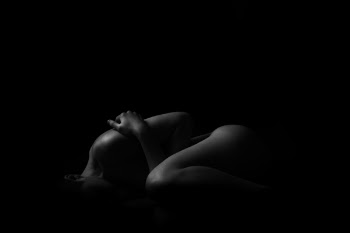 Grayscale Photo of a Woman Sleeping