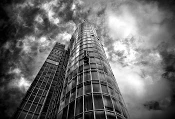 Grayscale Photo of Building