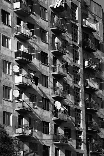 Grayscale Photo Of Building