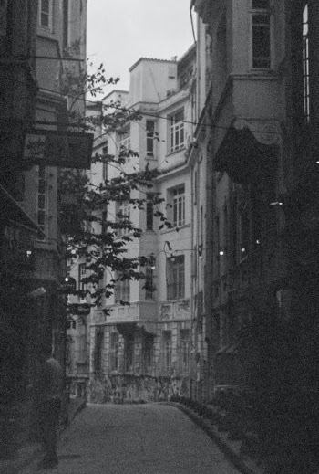 Grayscale Photo of City Buildings · Free Stock Photo