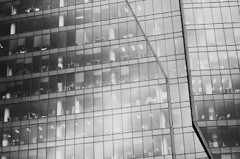 Grayscale Photo of Highrise Building