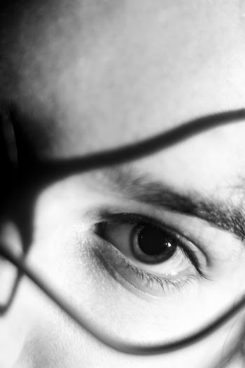 Grayscale Photo of Human Eye