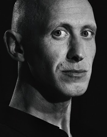 Grayscale Photo of Man Face