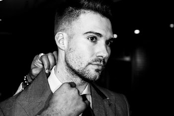 Grayscale Photo of Man Wearing Suit