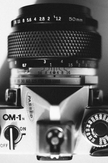 Grayscale Photo of Mirrorless Camera
