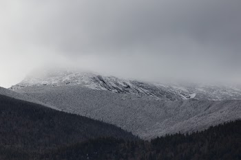 Grayscale Photo of Mountain