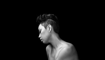 Grayscale Photo of Person's Portrait