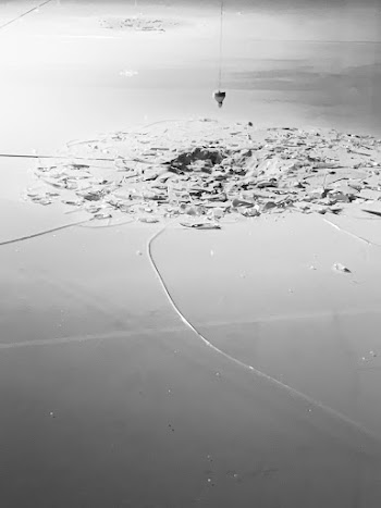Grayscale Photo of Snow