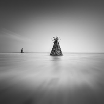 Grayscale Photo Of Tipi Tent