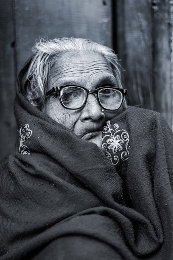 Grayscale Photo Of Woman