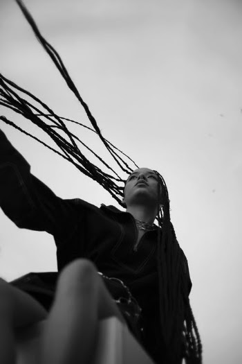 Grayscale Photo of Woman in Black Jacket · Free Stock Photo