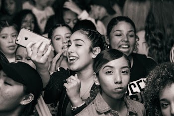 Grayscale Photography Of A Crowd Of Women 