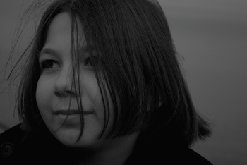 Grayscale Photography of A Girl