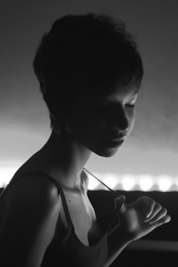Grayscale Photography Of A Girl In Camisole