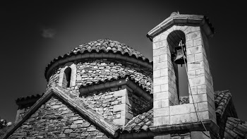 Grayscale Photography of Brick Church