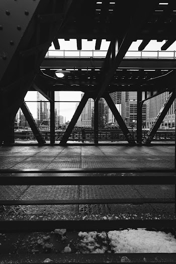 Grayscale Photography Of Bridge