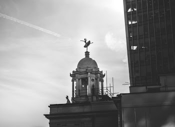Grayscale Photography of Building
