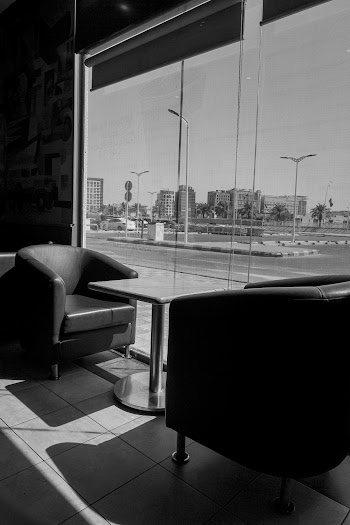 Grayscale Photography of Empty Sofa Chair