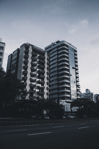 Grayscale Photography of High-rise Building