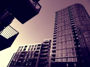 Grayscale Photography of High-rise Building