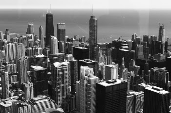 Grayscale Photography of High-rise Buildings