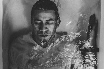Grayscale Photography of Man in Bathtub