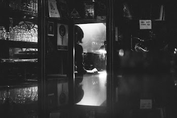 grayscale photography of mirror