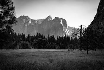 Grayscale Photography of Mountain