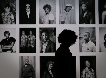 grayscale photography of people