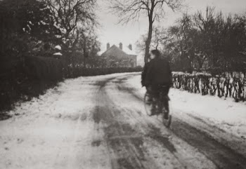 Grayscale Photography of Person Riding on Bike
